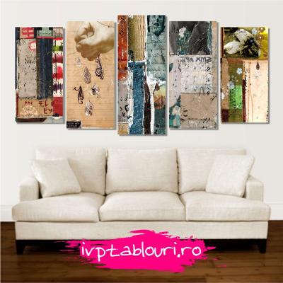Tablou multicanvas abstract ABS502