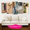 Tablou multicanvas abstract ABS502